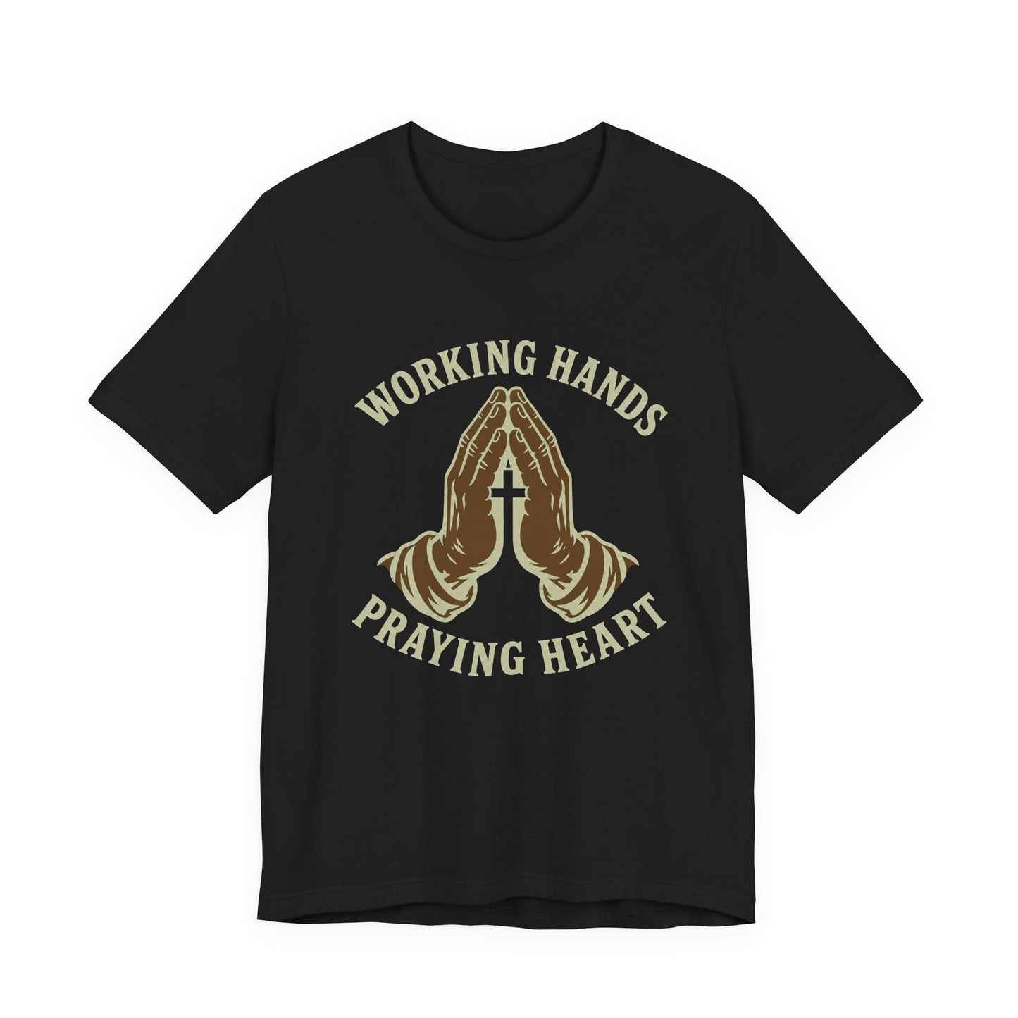 Working Hands Praying Heart Tee