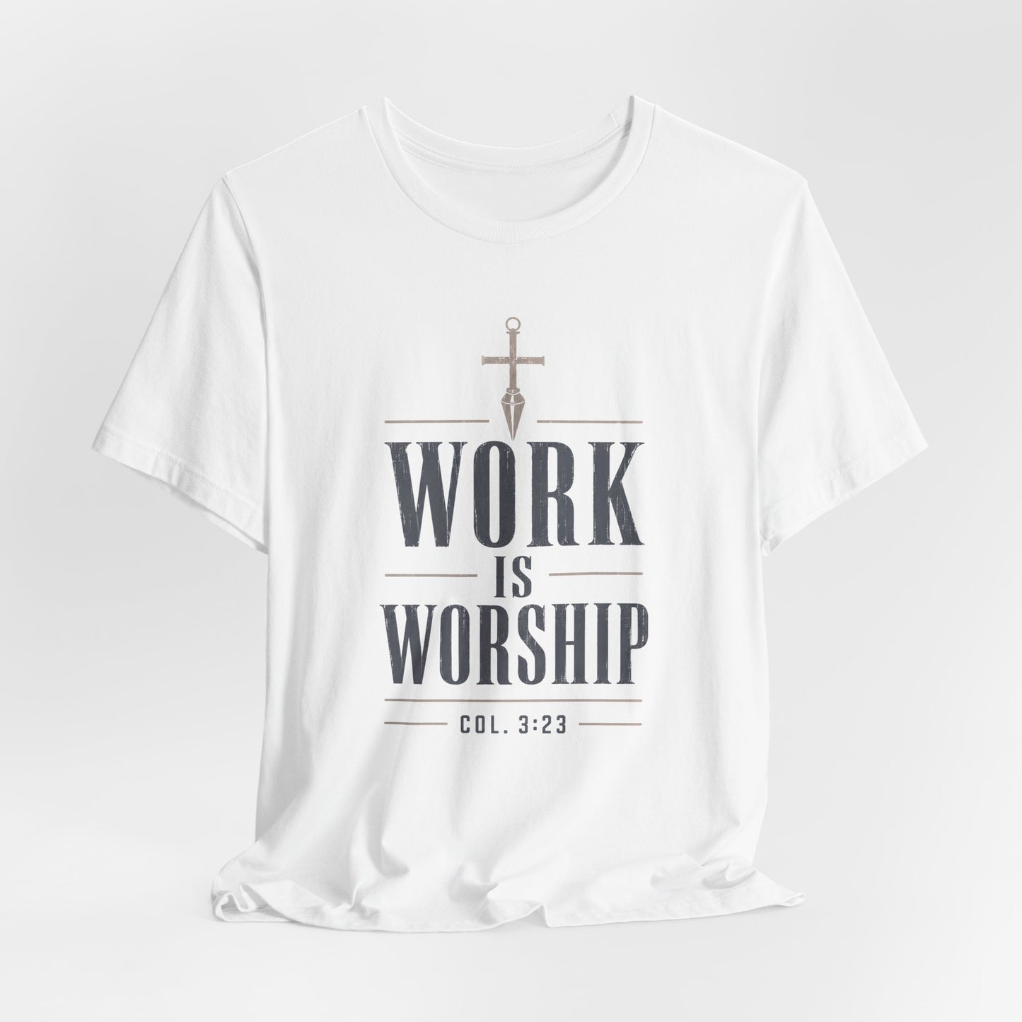 Work Is Worship Tee