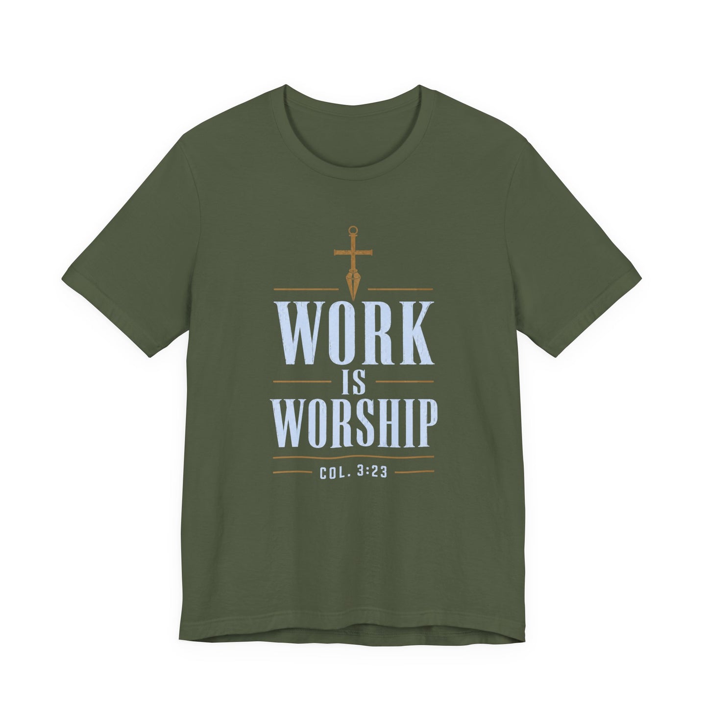 Work Is Worship Tee