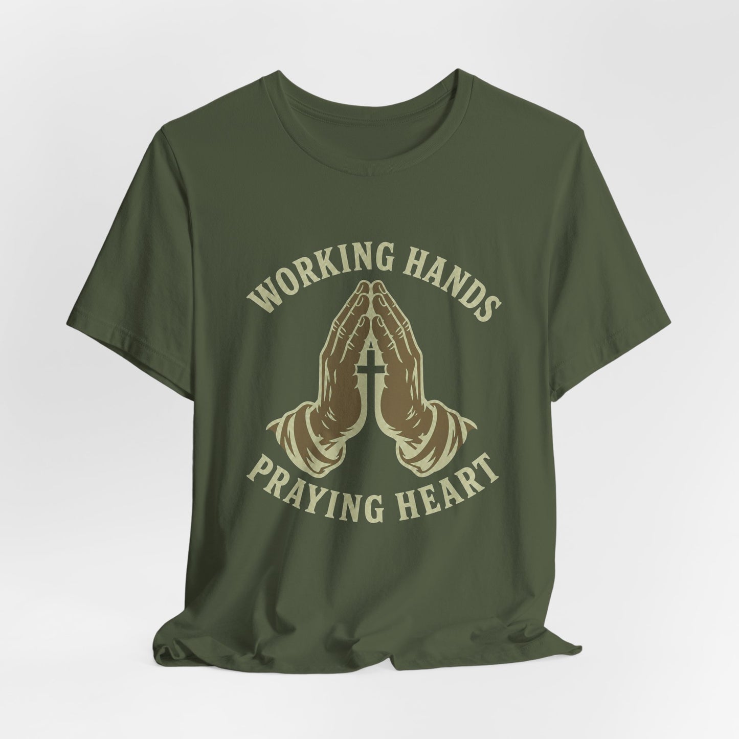 Working Hands Praying Heart Tee