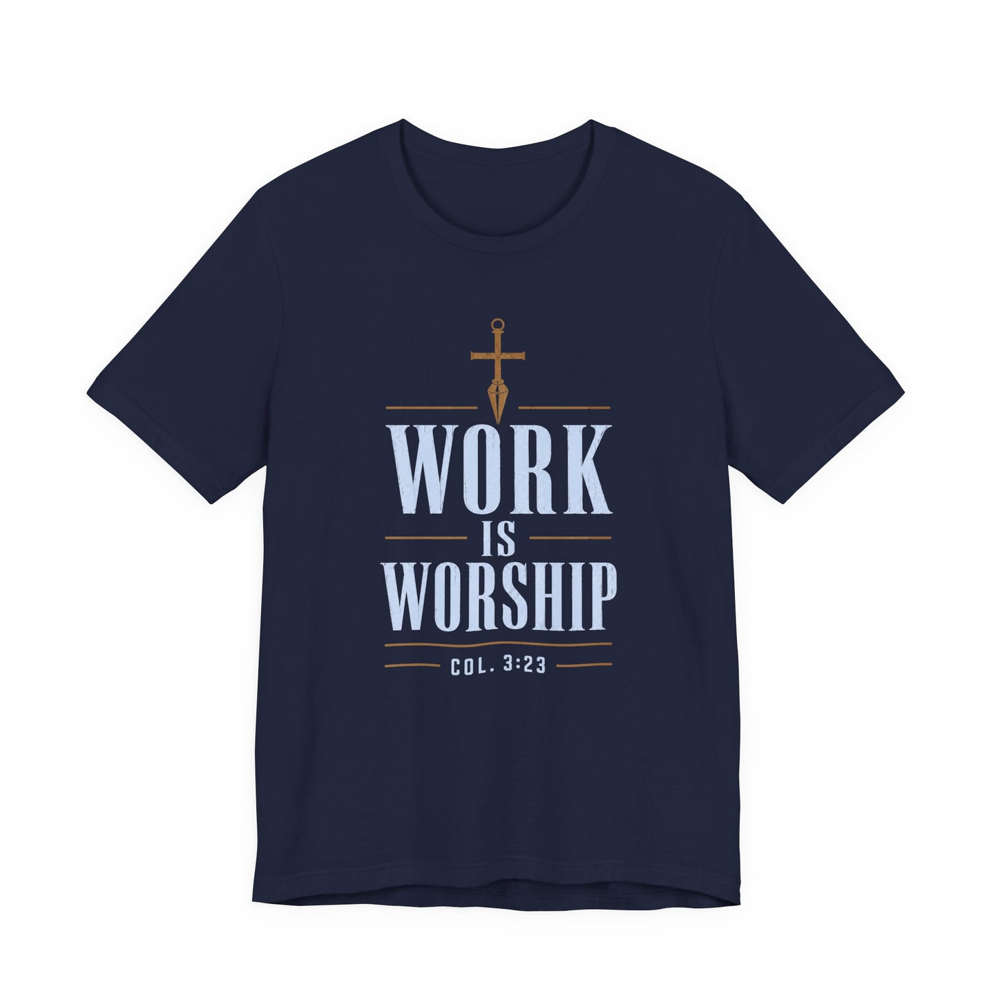 Work Is Worship Tee