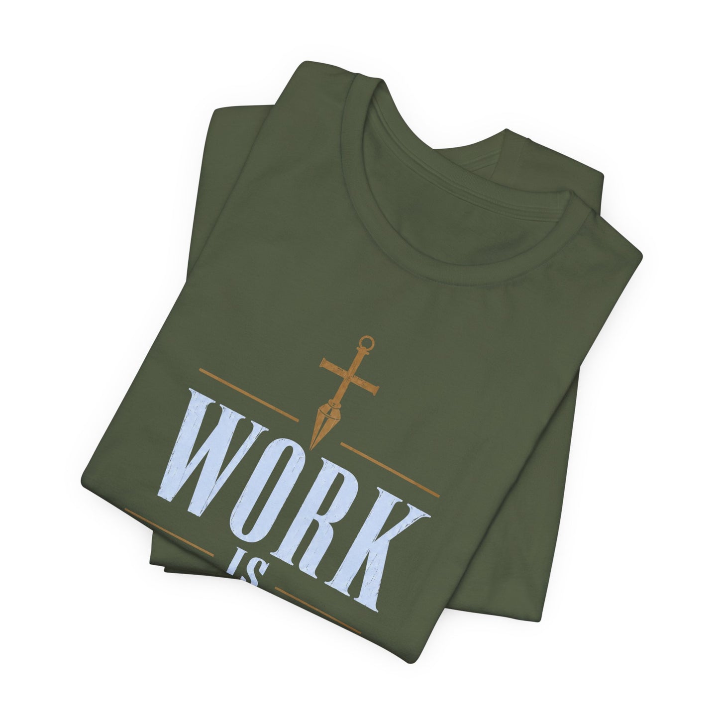 Work Is Worship Tee