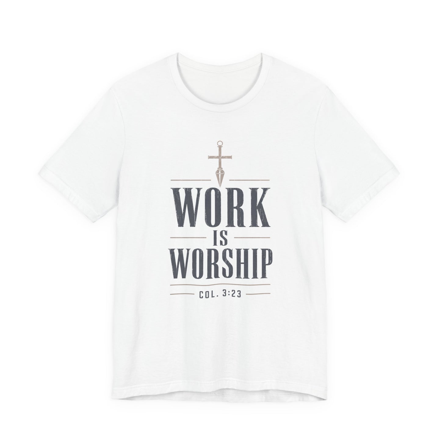 Work Is Worship Tee
