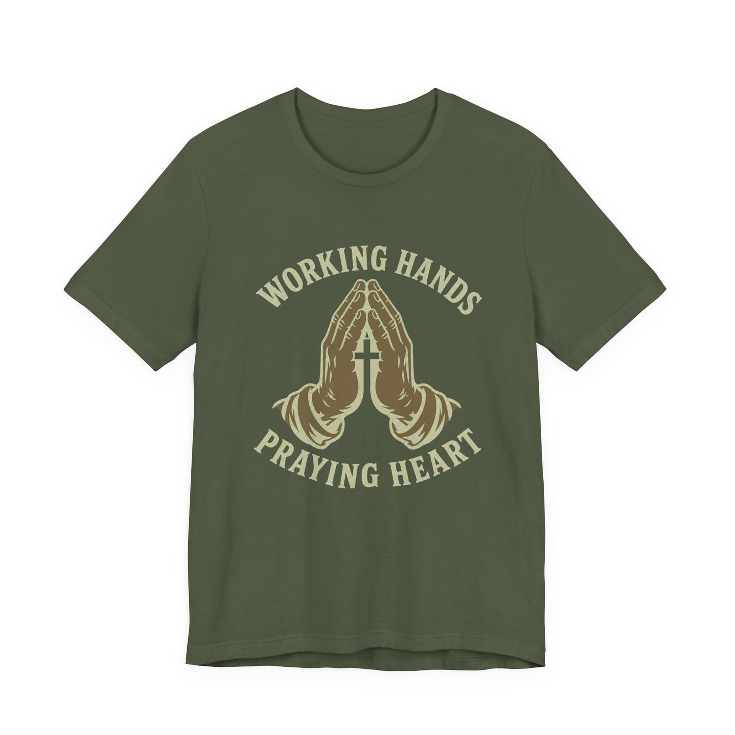 Working Hands Praying Heart Tee