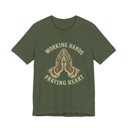 Working Hands Praying Heart Tee